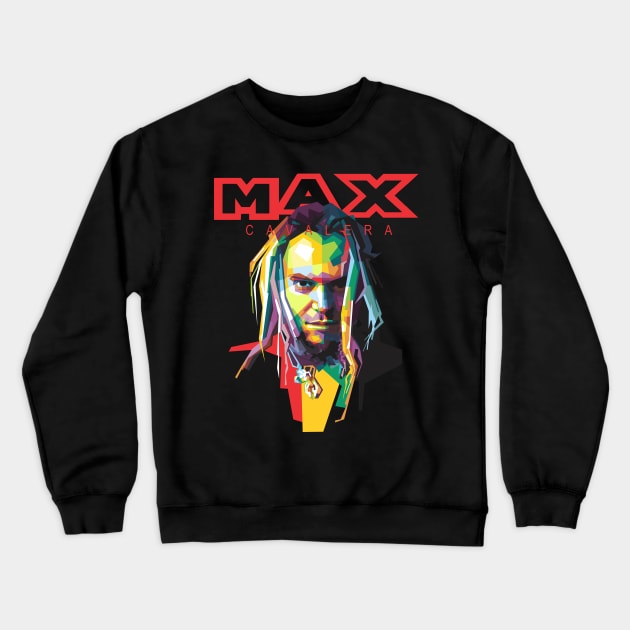 MAX CAVALERA Crewneck Sweatshirt by Alkahfsmart